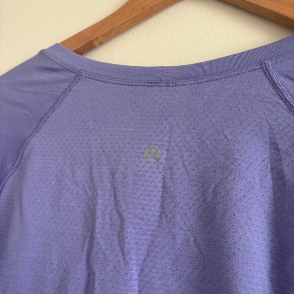 Lululemon Athletic Swiftly Tech Long Sleeve 2.0 Race Dark Lavender Size 12 - Picture 7 of 8